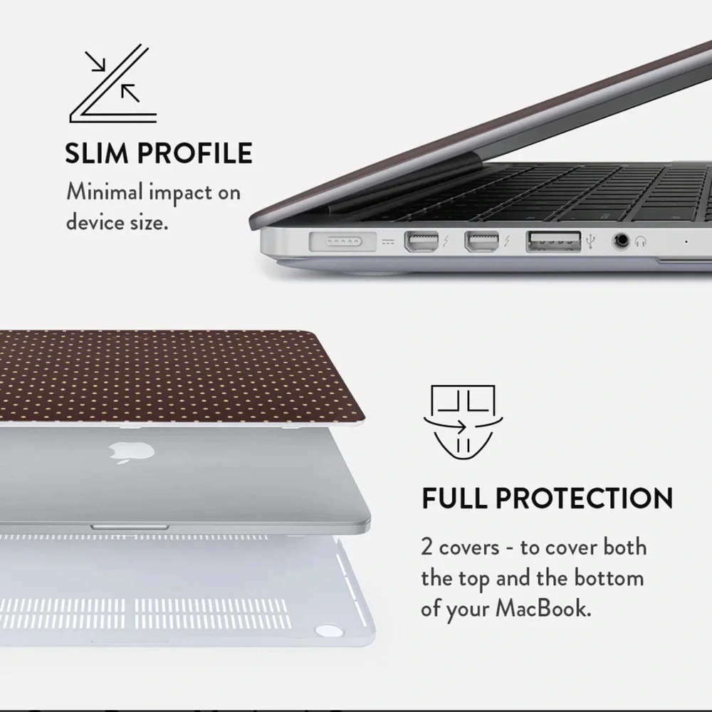 NWT BURGA MACBOOK AIR 13 CASE - SORRY BUSY